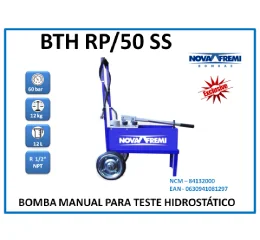 Bomba Manual para Teste Hidrostático – BTHRP-50 SS